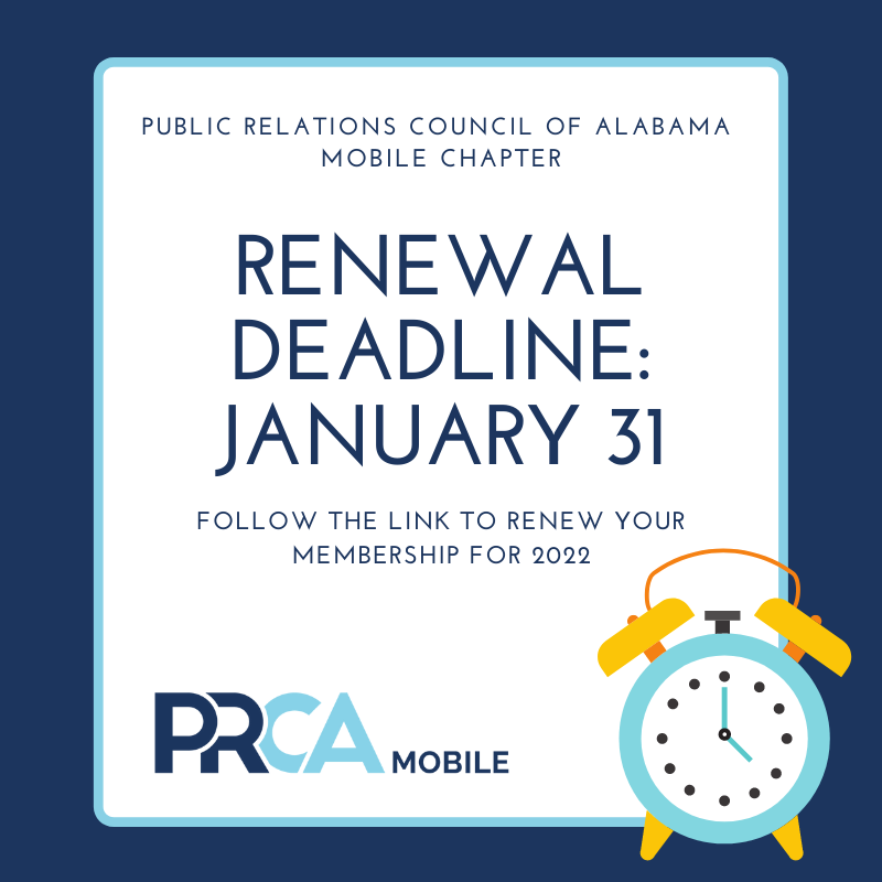 PRCAMobile's tweet photo. It's the end of the year, and time to check the list! 

Have you renewed your PRCA Mobile Membership?

Did you RSVP to our Holiday Mixer? 

Do you need to update your information with PRCA Mobile?

https://t.co/PwEc06VJA4 https://t.co/UqHLGgwHVO
