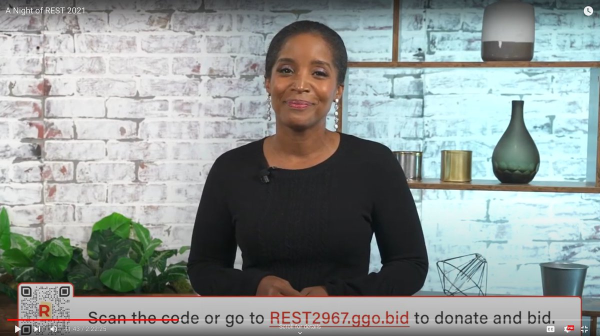 Angela Poe Russell was the emcee for REST’s ‘A Night of REST’ gala. Livestreamed on Oct. 15th, Angela connected with the virtual audience alongside auctioneer Fred Northup, Jr. &amp;  helped raise over $530K for victims &amp; survivors of sex trafficking.  iwantrest.com/a-night-of-res…