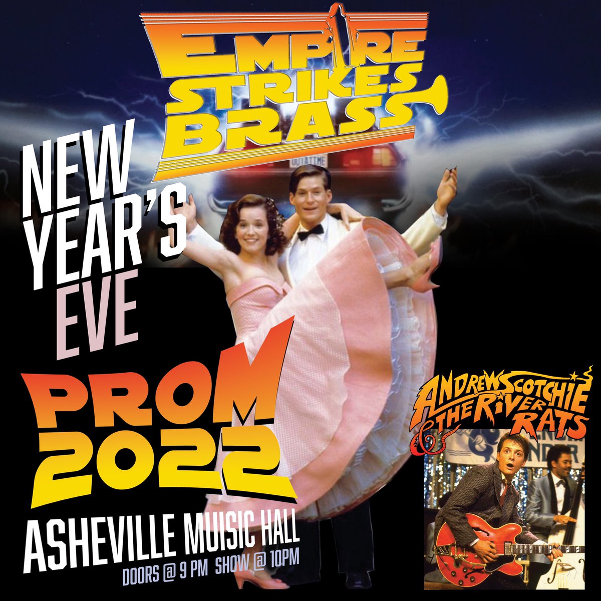 Go to prom with us ??
<a href="/avlmusichall/">Asheville Music Hall</a> 
<a href="/EmpireStrikesB/">Empire Strikes Brass</a>