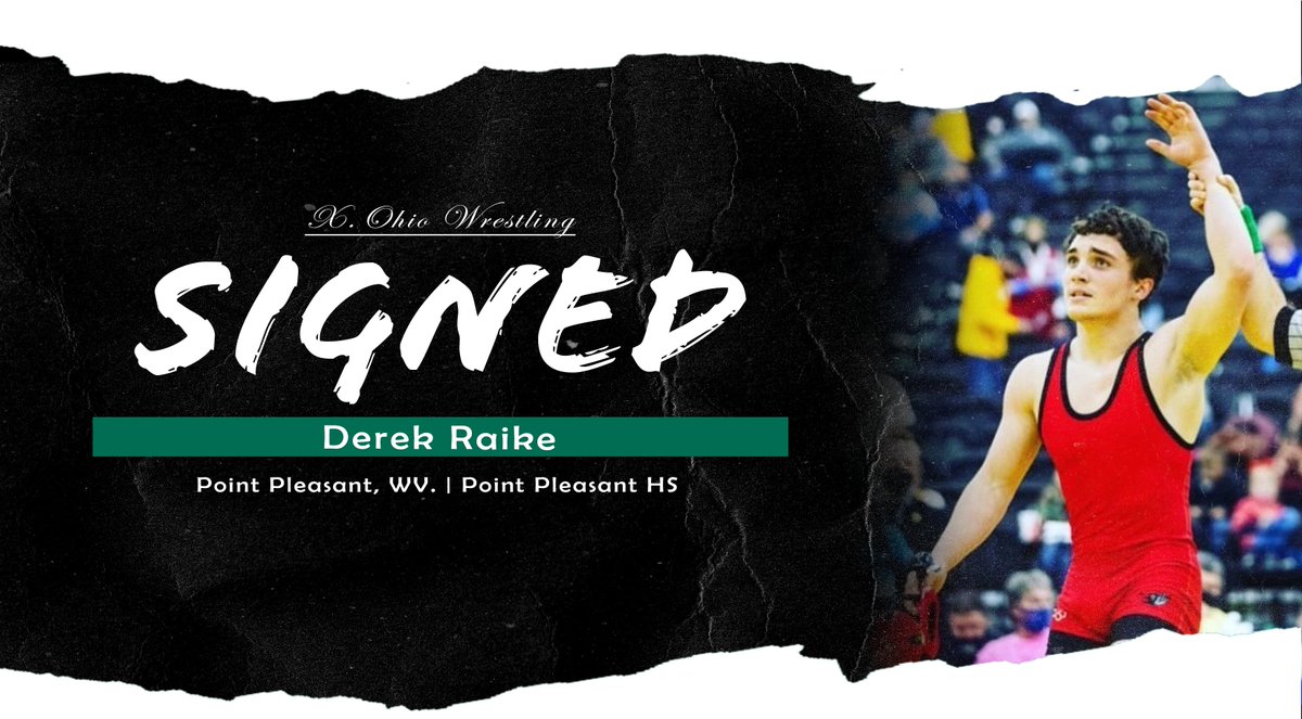 OhioBobcatsWR's tweet photo. 𝓢𝓲𝓰𝓷𝓮𝓭 ✍️ Derek Raike 

3x West Virginia State Champion
Fargo, Greco Roman All-American 
NHSCA All-American 
6x Ohio TOC Champion 
2020 Top Gun Champion 
128-3 High School Record 

Welcome to the Bobcat Family😼 https://t.co/XOQGI2bUFs