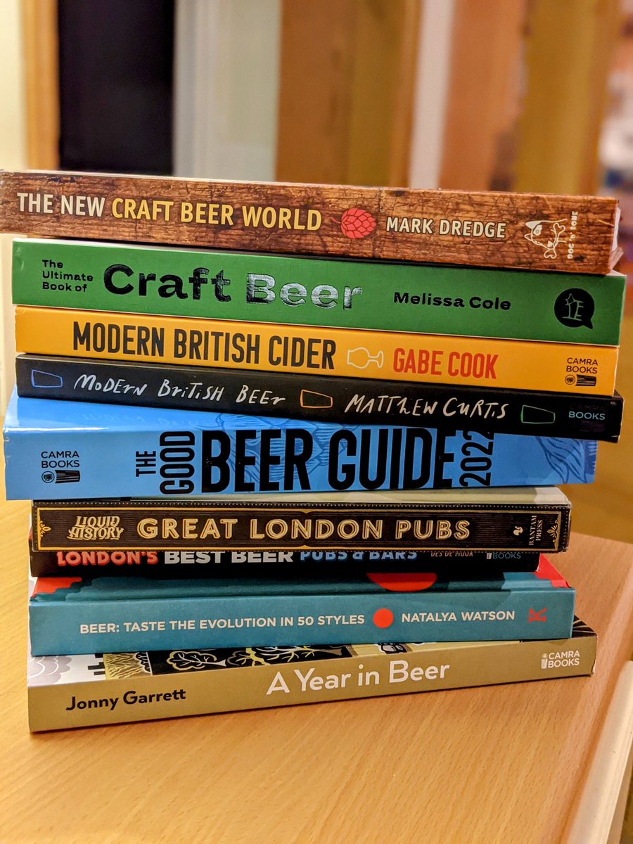 Our Great Big Beer Book Giveaway is back this year. First delivery arrived out of a total of 10 books we will be giving away to 1 lucky winner. Competition starts next week. Featuring books from authors tagged in the photo and @totalcurtis @MelissaCole