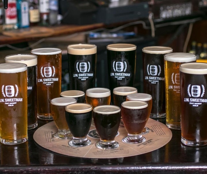 The big question you have to ask yourself is... Which J.W Sweetman Craft Beer are you reaching for first?? 👀 🍺

#beer #dublinbrewery #smallbrewery #irishbrewery #craftbeers #dublindrinks #dublinpub #irishpub #pubsofdublin #upthepubs #jwsweetman #food #pints