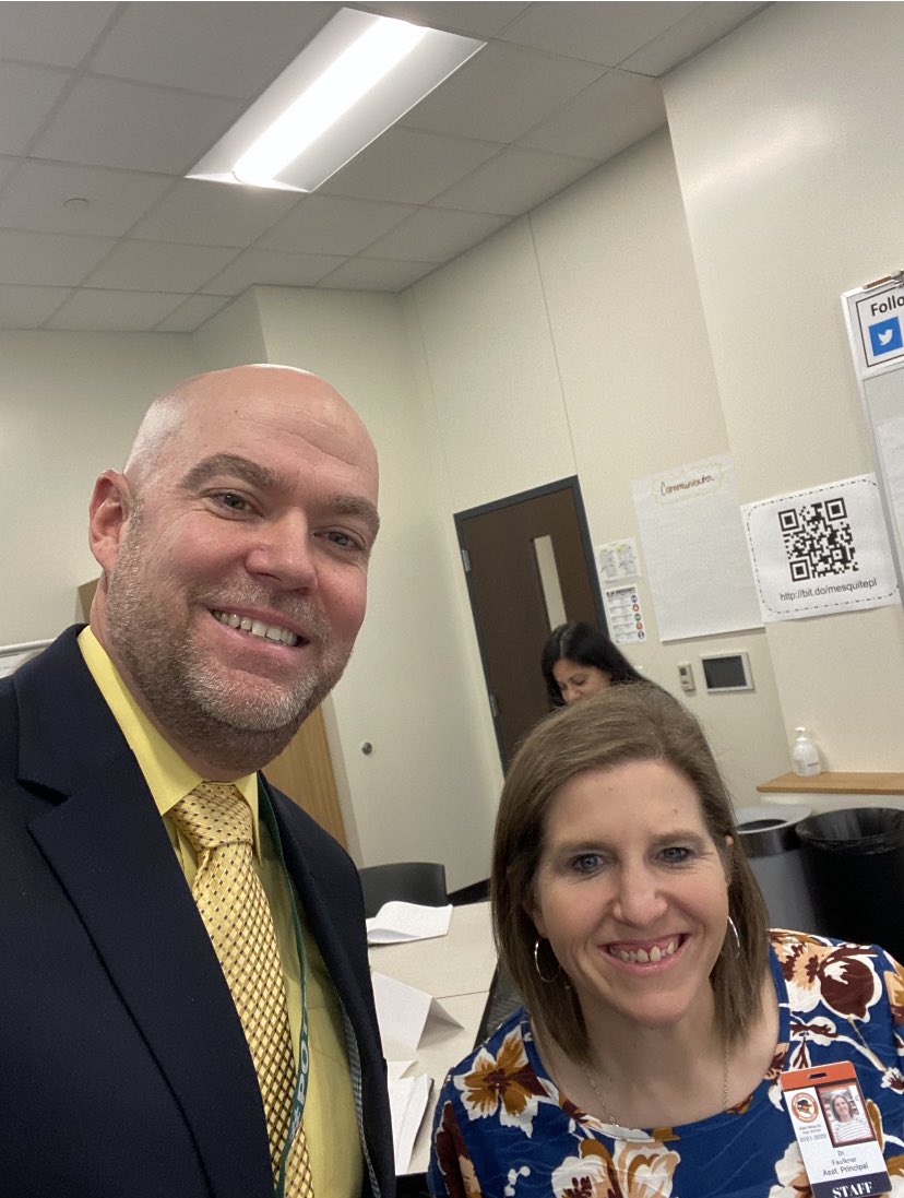 Enjoyed learning about visionary leadership with my colleagues today. Visionary vs Casting a Vision- campuses need both.  #mesquiteapa #believeinmesquite