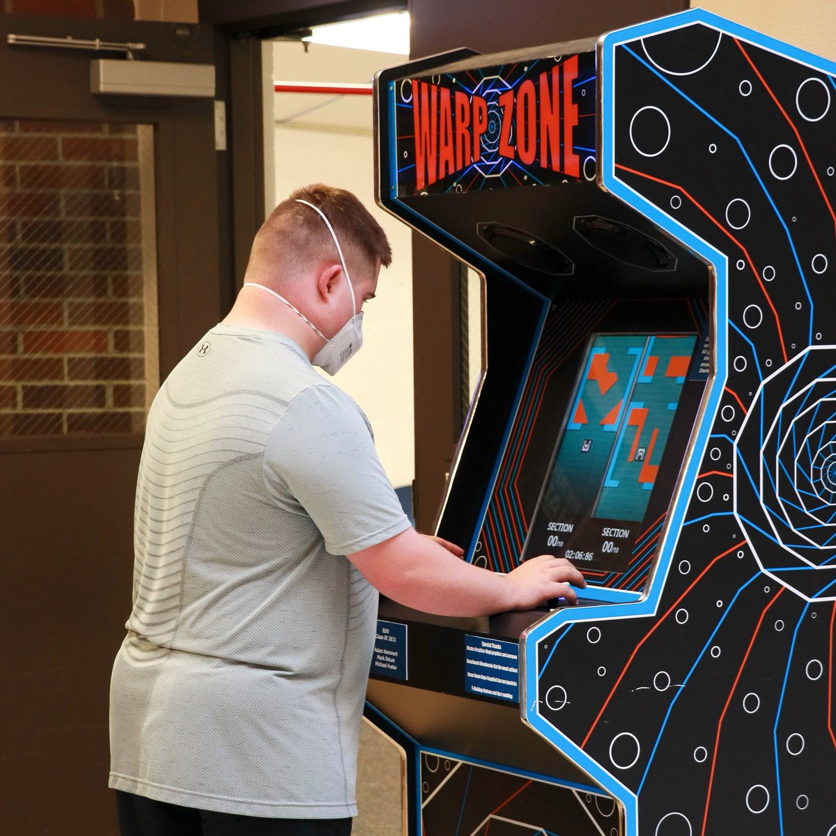 Not just your average gaming device. The Warp Zone is an arcade that holds a showcase of student-made coding games and projects at <a href="/DavidsonHS/">Hilliard Davidson</a>. Students have the opportunity to show off their work to the school when their project hits the Warp Zone in the commons.