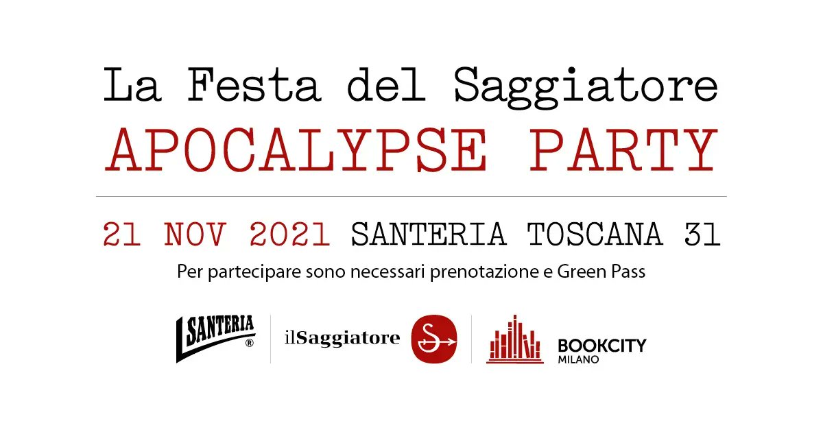 Ve l'abbiamo promesso ed eccoci, carichi ed emozionati per la nostra festa 😎 Quest'anno la prenotazione è obbligatoria. I posti sono limitati e le richieste moltissime, quindi affrettatevi.

Tutte le info:  buff.ly/3FqOsy4
