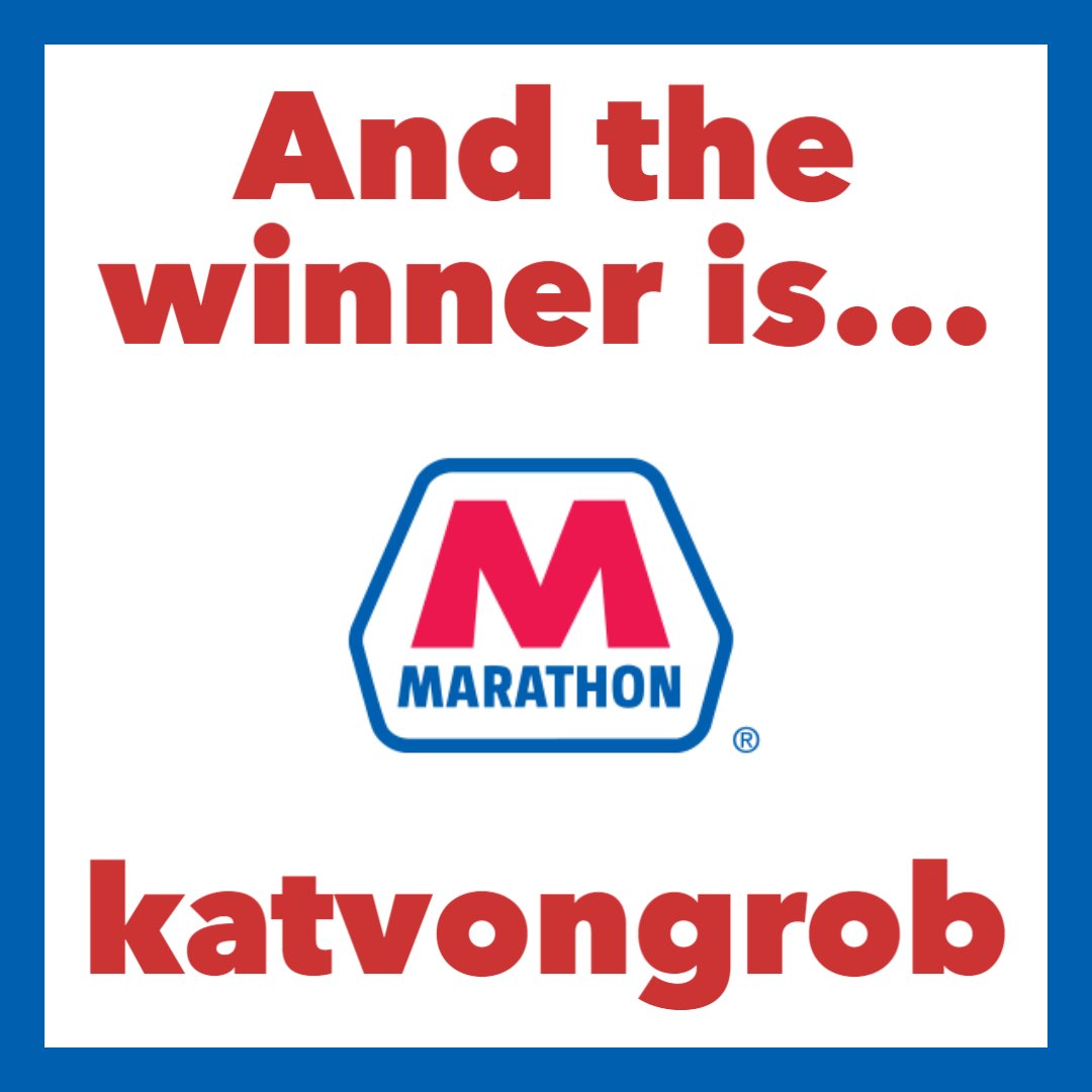 indymonumental's tweet photo. And the winner is....@katvongrob on Instagram! ๐Congrats to our winner! They'll receive a $50 @MarathonPetroCo gift card for showing off their Marathon heat sheet at the CNO Financial Indianapolis Monumental Marathon!
#FueledbyMarathon #BeMonumental https://t.co/RU8dldVACr