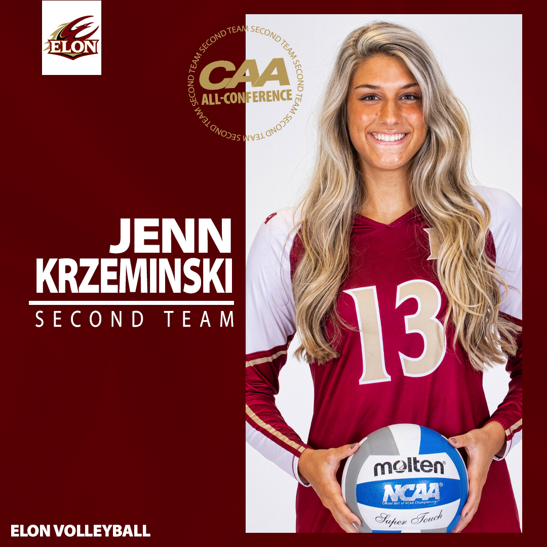 Jenn Krzeminski recorded 110 blocks (15 solo) to lead the Phoenix this season. She ranks second in the league in hitting % (.362), is third in blocks per set (1.21), and earned CAA Defensive Player of the Week honors on Nov. 8.

#phoenixrising #ElonVB