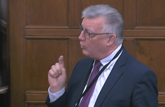 rohantalbot's tweet photo. In the Westminster Hall debate on Palestine Steve McCabe MP says "We're told we must recognise Palestine, but what Palestine?" 

Just disgusting. https://t.co/l1BZPLmDX4