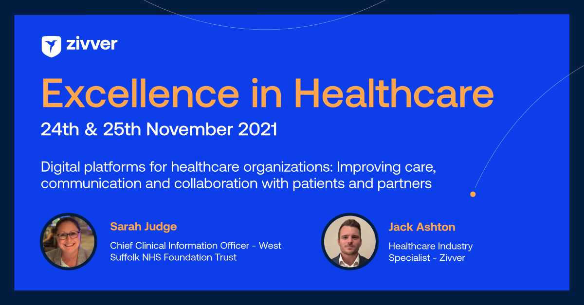 Zivver_EN's tweet photo. Join Sarah Judge (Chief Clinical Information Officer, West Suffolk NHS Foundation Trust) and @JackashtonRM (Healthcare Industry Specialist, Zivver) at Excellence in Healthcare. Register to attend on 25th Nov @ 15.20 (UK): https://t.co/L545BENm7n

@OscarKrane #dataprotection #nhs https://t.co/YPdwCShev9