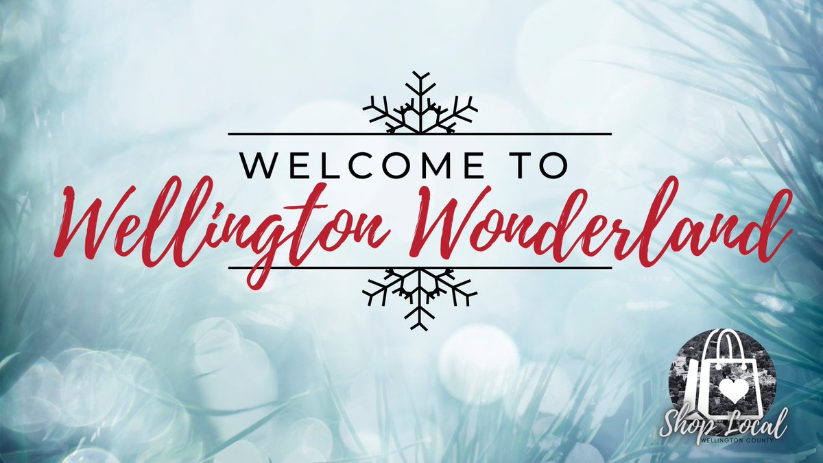 The holidays are here, and everyone is searching for that perfect gift. You can get everyone on your list covered, right here in your backyard! Come see why when you visit Wellington County you truly are walking in a wellington wonderland! #shoplocal #supportlocalbusiness