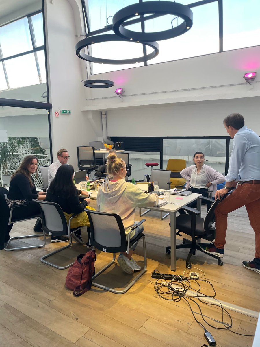 Levi9company's tweet image. Two days of strategizing and #teambuilding in Belgrade! 🧠💡💖 Our #talentmanagment and #marketing teams from NL, Romania, Ukraine, and Serbia met up to set our plans for 2022 together.