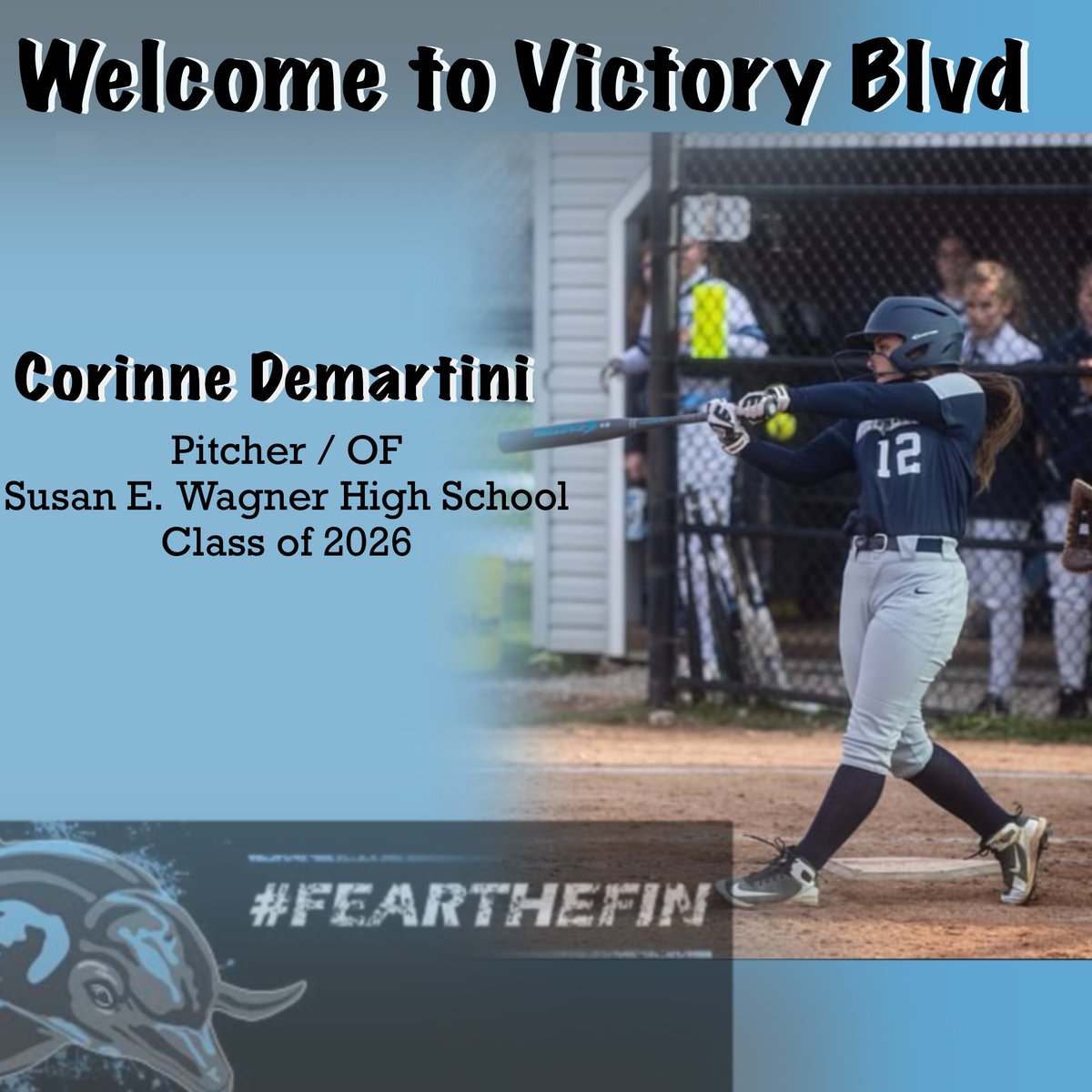 softball_csi's tweet photo. (4/10) Welcome Corinne Demartini to the Fins Family! https://t.co/RZBpoaPXSc
