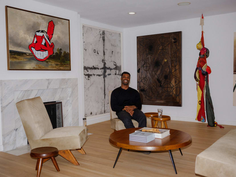 Former <a href="/NFL/">NFL</a> athlete Keith Rivers sheds light on the elite 'sport' of art collecting: bit.ly/3CC4fIB