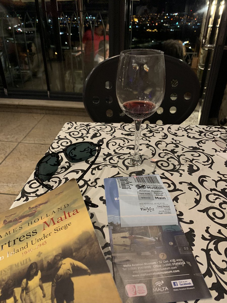 And….. relax #Malta #Medina #Rabat #SiegeMentality #MalteseWine #AviationMuseum