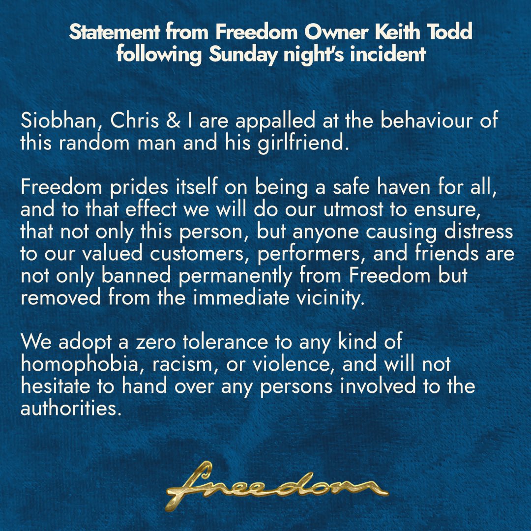 Freedom Bar (@freedombarsoho) on Twitter photo 