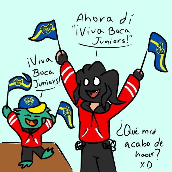 MunecaPsicopata's tweet photo. Se me ocurrió esta pendejada por una imagen que ví de 06 vestido como Agoti 🤣
#agoti #subject06 #FNFENTITY #EntityOrigins #vivabocajuniors https://t.co/6aqlXBxH2G