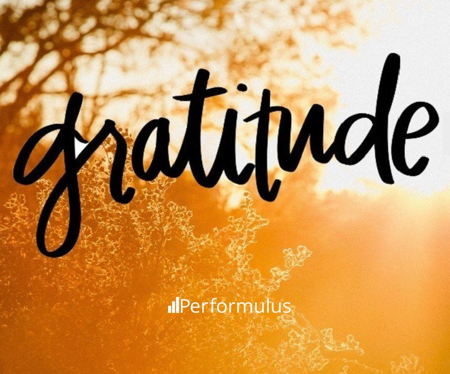 Performulus's tweet photo. During this time of Thanksgiving, we're working on our gratitude practice.

One thing we do every day is take time to reflect on 3 things we're grateful for. What are your three things today?

#Gratitude #gratitudepractice #thankful #thanksgiving https://t.co/eM1l0XI8LY