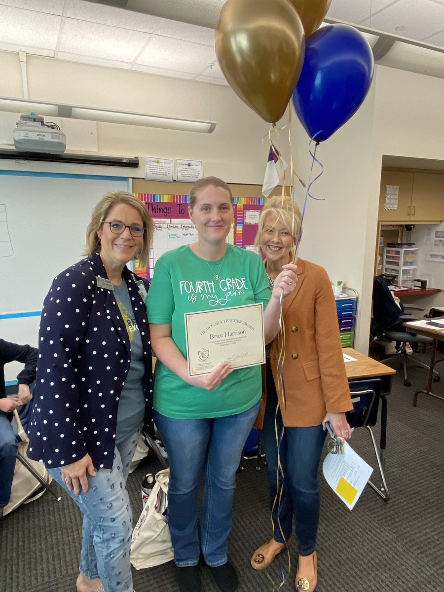 PrestonwoodPCA's tweet photo. We celebrated our Nov Heart of a Teacher winners today! Congrats Brice Harrison-4th grade, Susan Ellis-6th grade Literature &amp; Marc Rose-Upper School Bible. Thank you for loving our students &amp; investing in them daily. #heartofateacher #faithfilledlions #establisedforlife https://t.co/kG1eraIvlo