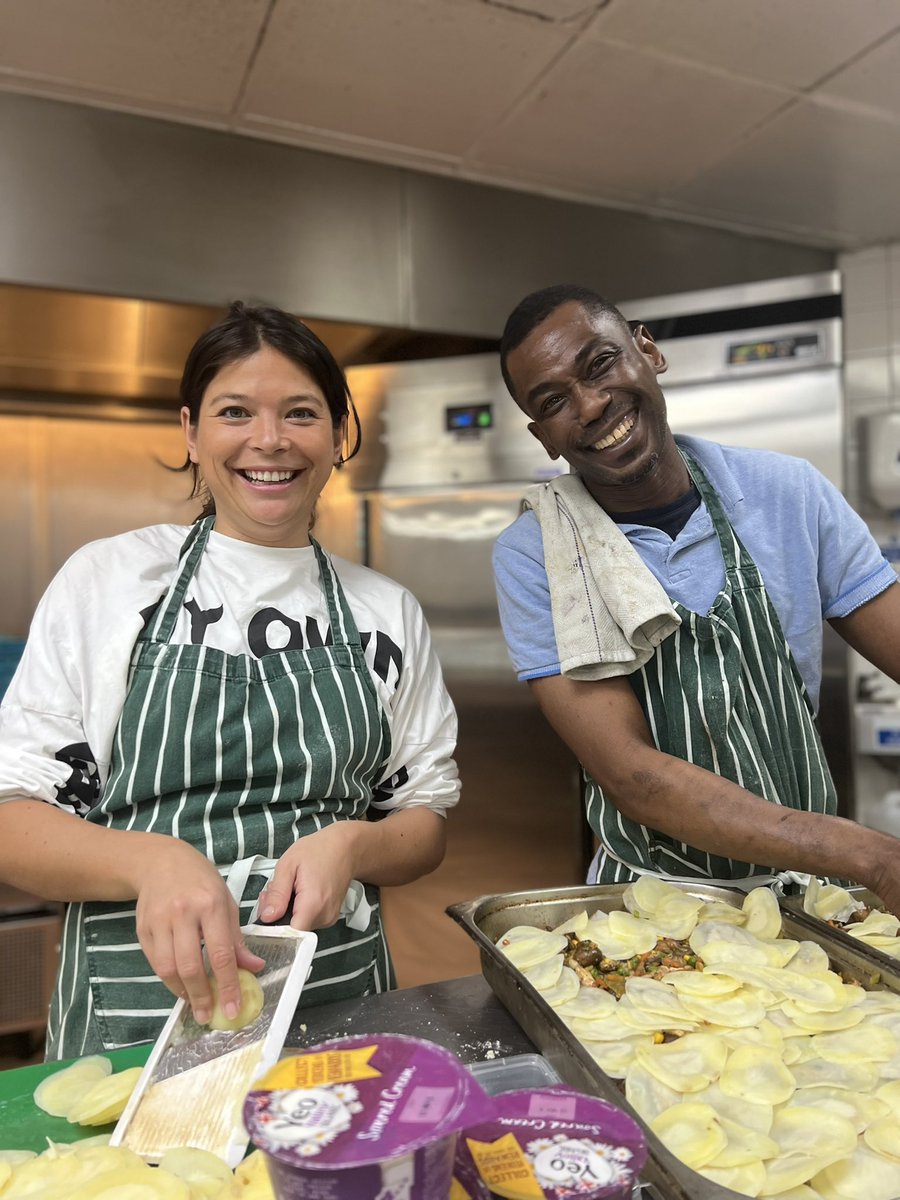 We cooked a delicious #casserole for <a href="/streetskitchen/">Streets Kitchen</a> last week - can you #giveashift in #camden? If so get in touch and cook with us!!