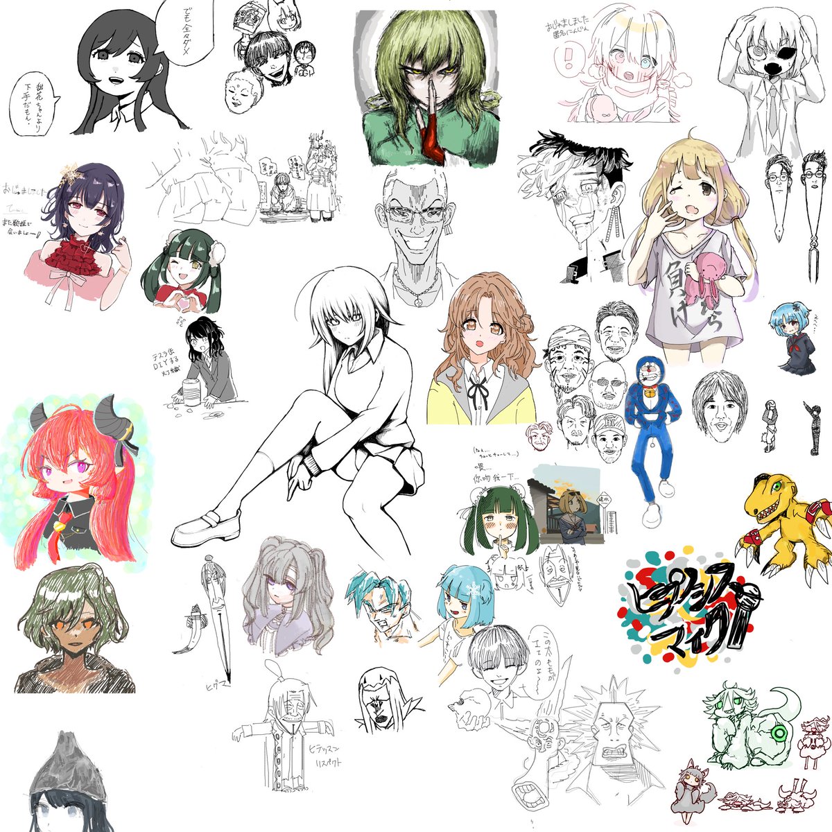 今宵も絵チャットありがとうございました〜 