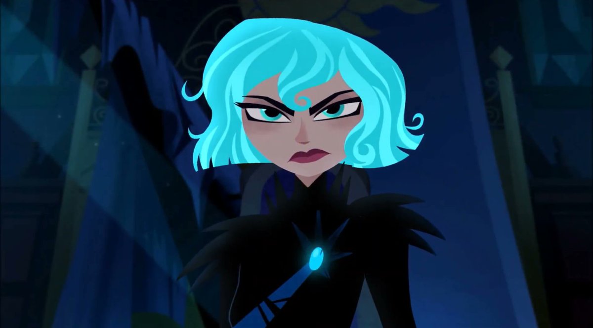 The third nonbinary lesbian of the day is Cassandra, from the series Rapunzel’s Tangled Adventure!