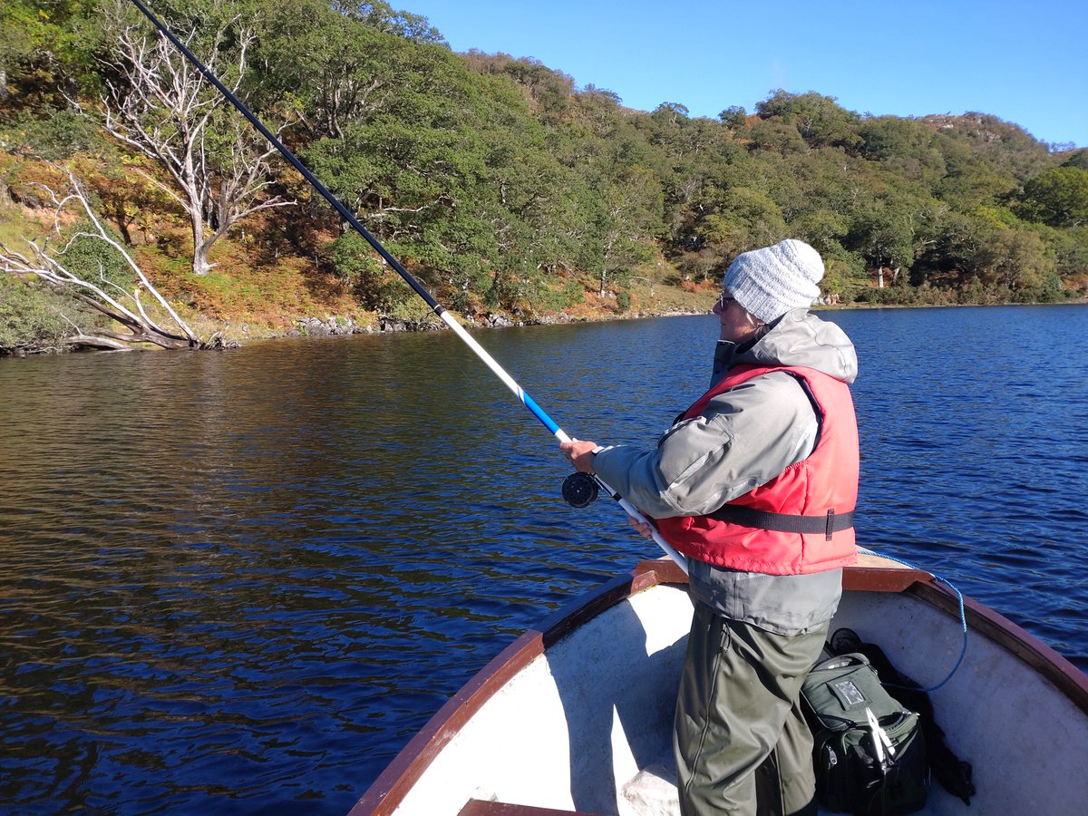 FFFTmag's tweet photo. Fishing to improve. How concentrated fishing effort can improve the quality of trout fishing on a hill loch. Read about Prof Eric MacVicar's fishing experiment in the December issue.
#wildtrout #troutfishing #fisheries #browntrout #lochfishing #hillloch #flyfishing #dapping https://t.co/qh1QuG1gOB