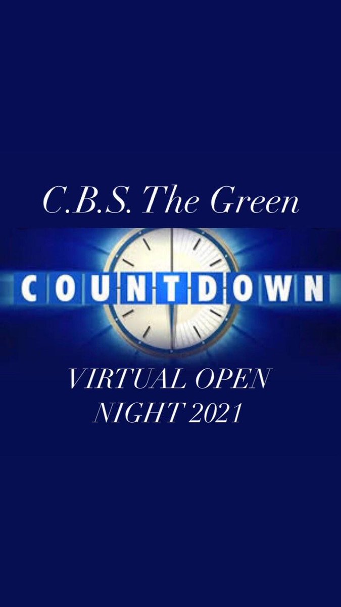thegreencbs's tweet photo. The countdown is on for the Launch of our Virtual Open Night 2021 at 6pm sharp this evening!!!  - https://t.co/IShj2BrzUw  Enjoy the Show &amp; Spread the word! #OurTraditionYourFuture @ERSTIRELAND https://t.co/Q2HemvXvUB