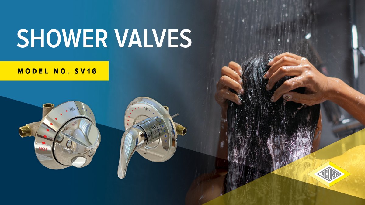 Get superior scald protection at a lower cost with Acorn Controls® #thermostatic T/P shower #valves. 🚿

#ADACompliant, lead free, meets ASSE 1016 requirements—Learn more at the link! 👉 bit.ly/3bFS8z6

#PlumbingFixtures #MixingValve #ShowerValve