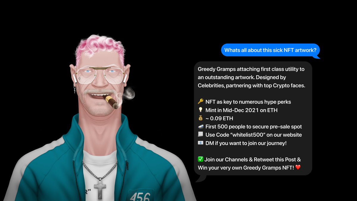 Greedy Gramps by Gramps.io tweet media