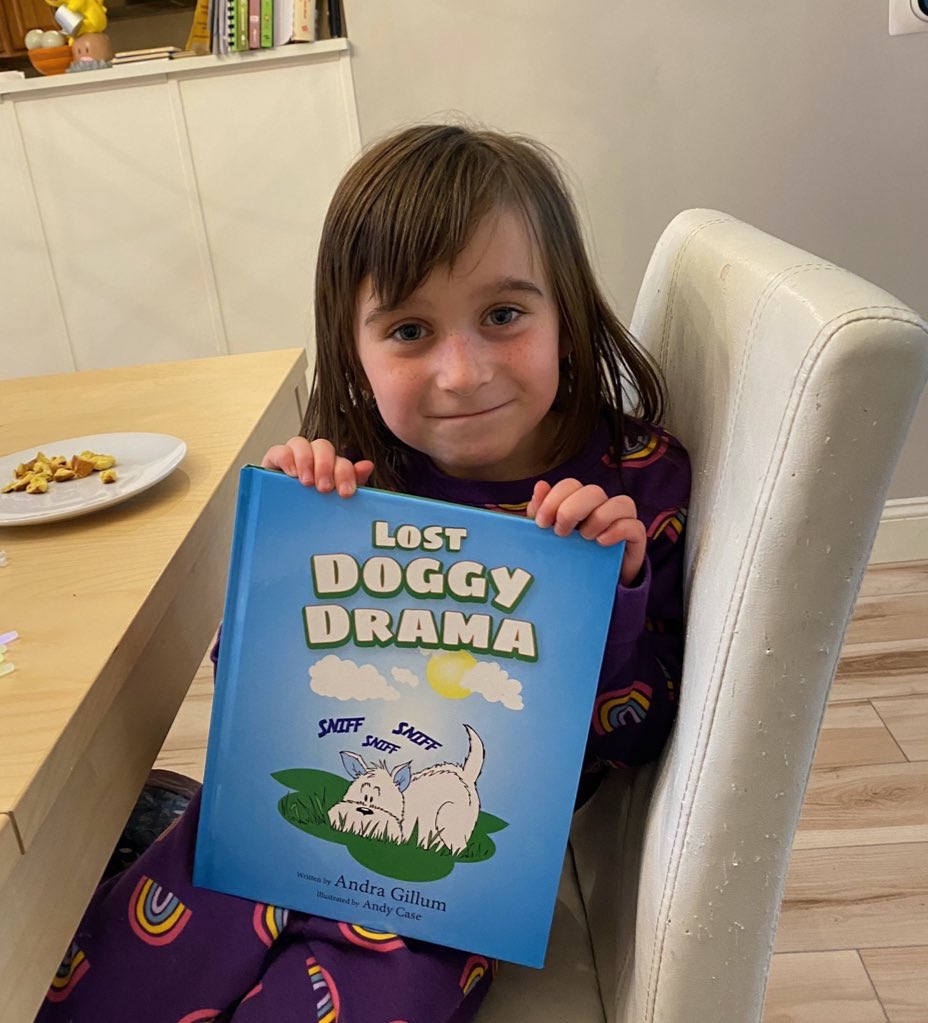 GillumAndra's tweet image. What a fun week reading and writing with the kids at @oseDCSD!  It was capped off by a note from this little girl’s mom telling me that my book about losing my dog was helping her daughter deal with their family’s loss. RIP Bacon. ❤️🥓  @DublinSchools