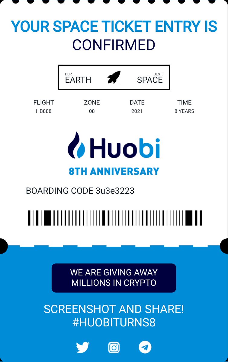 Saraived1's tweet photo. #huobiturns8

@cut_lia16 
@Agussaleem19 @whitedevil800 @Shefalipatel111 
@HuobiGlobal 
@HuobiFutures_ 
@HuobiWallet https://t.co/Ue0xzUE78y