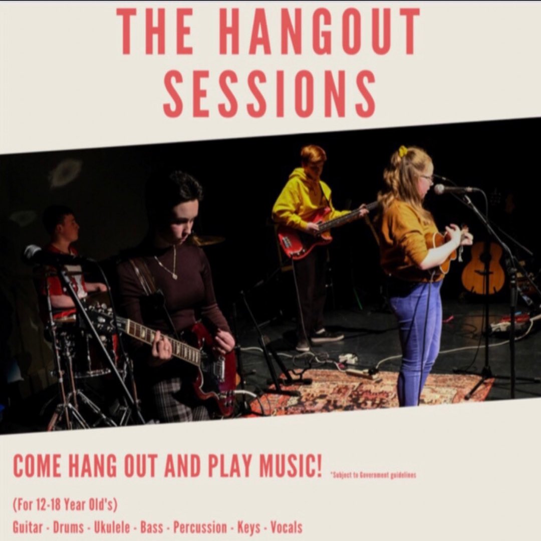 MusicGenSD's tweet photo. Hangout Sessions | 12-18 yr olds Thursday 5-8pm @RuaRed #Tallaght
ย
These informal music sessions are a brilliant op for young people to jam together & play music that they want to play in a relaxed atmosphere with peers
#Foroige Craig:0866086743
#MusicGenSD Aideen:0861455146 https://t.co/R3nyWCaBED