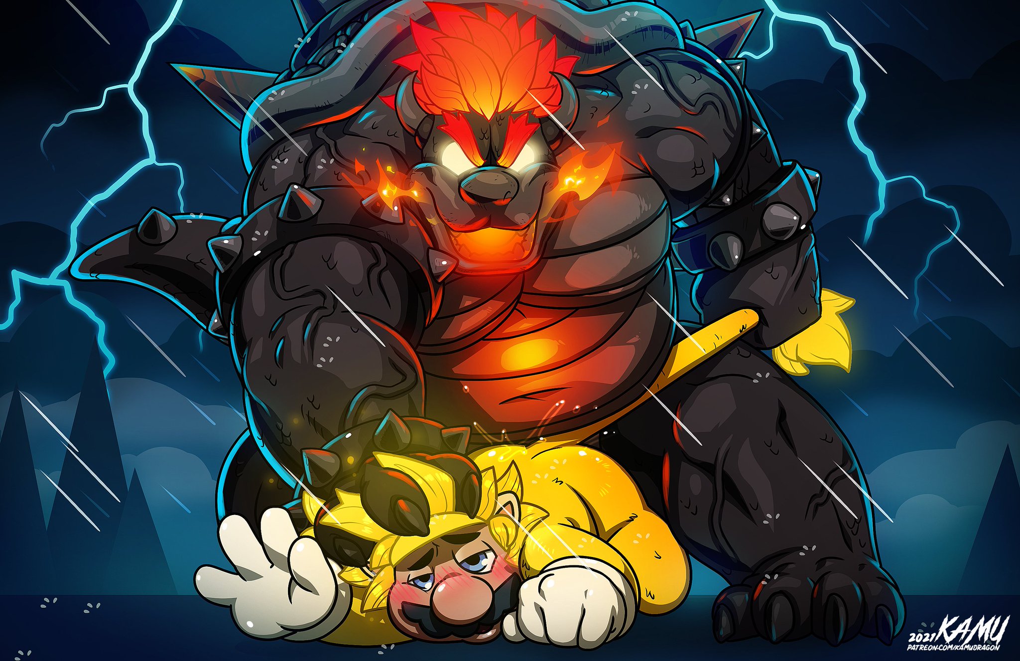 KamuDragon on Twitter: "BIG DADDY BOWSER! 