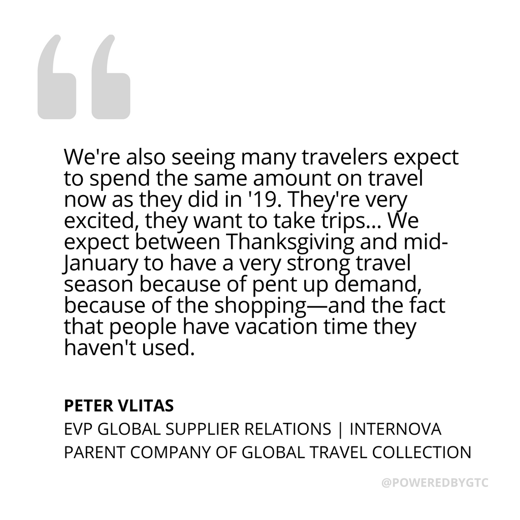Peter Vlitas, EVP of Global Supplier Relations at our parent company, Internova Travel Group, was interviewed for The Folo series by Travel Weekly. 

Click to listen to the full interview:

travelweekly.com/Podcasts/Folo/…

#travel #travelindustry #travelnews