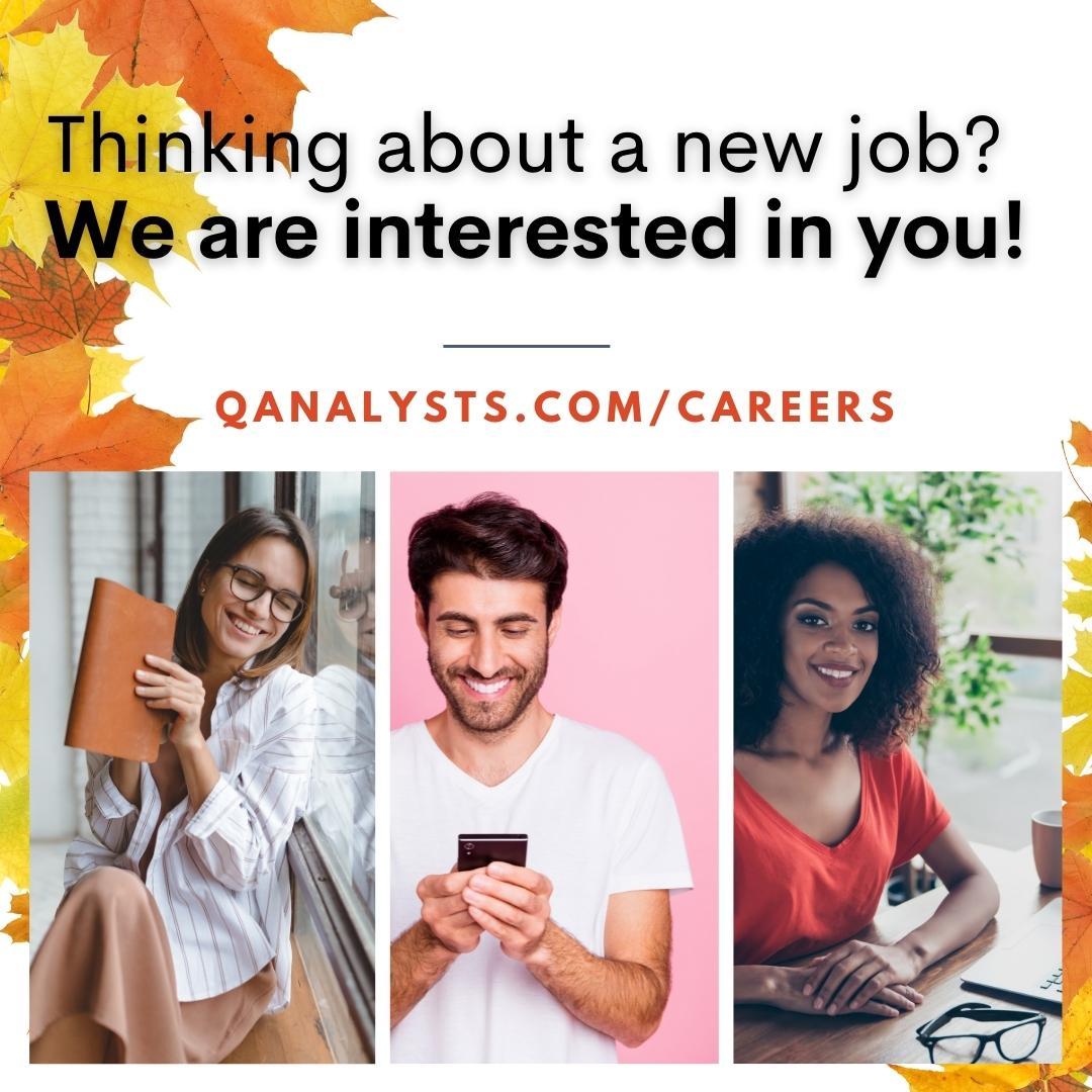 QAnalysts's tweet photo. Check out the new job listings on our website and apply online.
https://t.co/OWzD3PQtfH
#hiring #newjob #careers #techcareers #technologyjobs #qanalysts https://t.co/QxEEvrTZrb