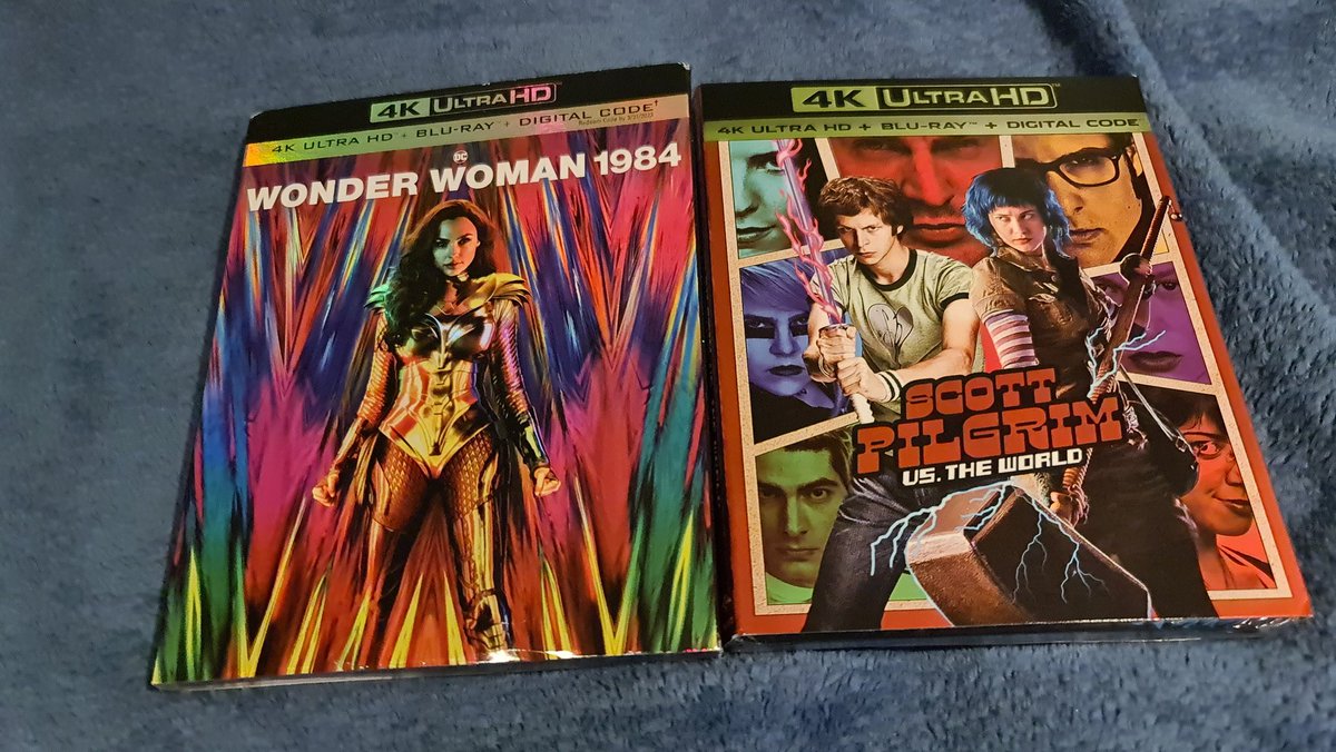 New arrivals - Wonder Woman 1984 4K from @WBHomeEnt Scott Pilgrim vs The World, Nobody and News of the World 4Ks plus Freaky bluray all from @UniversalPics https://t.co/4b2Fw0x3nw
