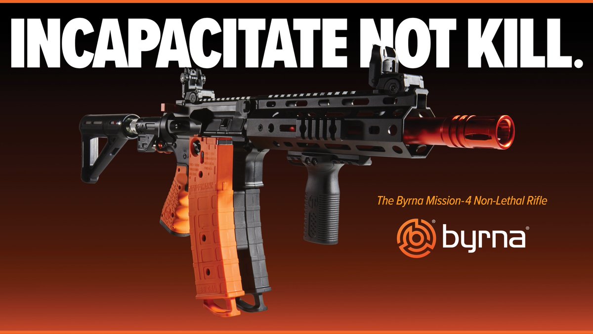 ByrnaCeo's tweet photo. Byrna’s Mission-4 has devastating stopping power allowing members of #ByrnaNation to protect themselves, their family and their community without the legal, financial and human risk of a lethal AR. It is what my family uses to protect the homestead.

#byrna #nonlethal #lesslethal https://t.co/2ZIlGIvZfi