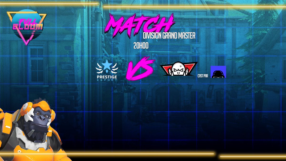 Full Bloom (@fullbloom_ow) on Twitter photo Ce soir à 20h on continue les rencontres avec un match en Grand Master
<a href="/PGE_Esport/">Prestige Esport</a> Namaste vs <a href="/orKsGP/">orKs Grand Poitiers</a> Black
Cast par <a href="/Hoshin_ow/">Hoshin</a> | twitch.tv/hoshinawen
GLHF !
#FullBloom 🌹 Ce soir à 20h on continue les rencontres avec un match en Grand Master
<a href="/PGE_Esport/">Prestige Esport</a> Namaste vs <a href="/orKsGP/">orKs Grand Poitiers</a> Black
Cast par <a href="/Hoshin_ow/">Hoshin</a> | twitch.tv/hoshinawen
GLHF !
#FullBloom 🌹