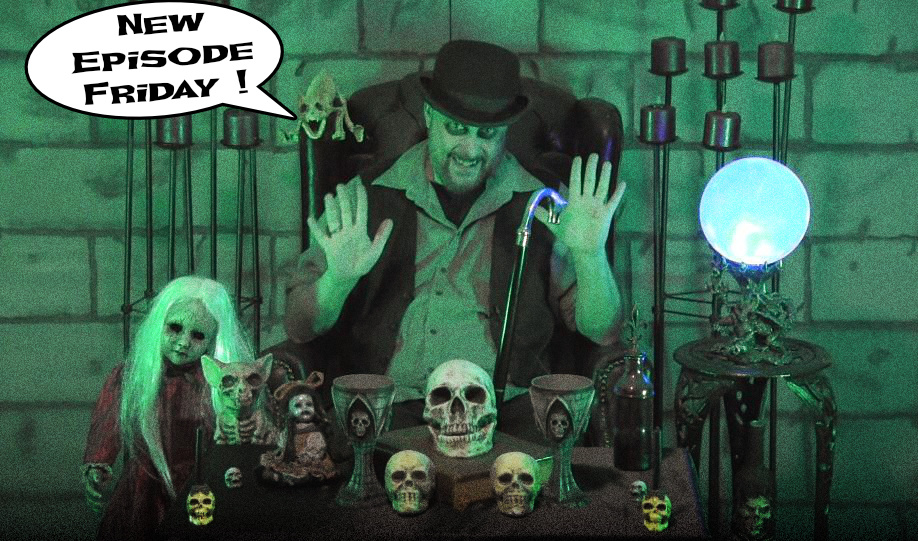 CaretakerFiend's tweet photo. *NEW* Episode this Friday !! Stay tuned!! #horrorhost #WisconsinHorror #Horror #tvshow #CaretakerCollins #Wisconsin #Madison #KSUN https://t.co/X7eGv9JFF1