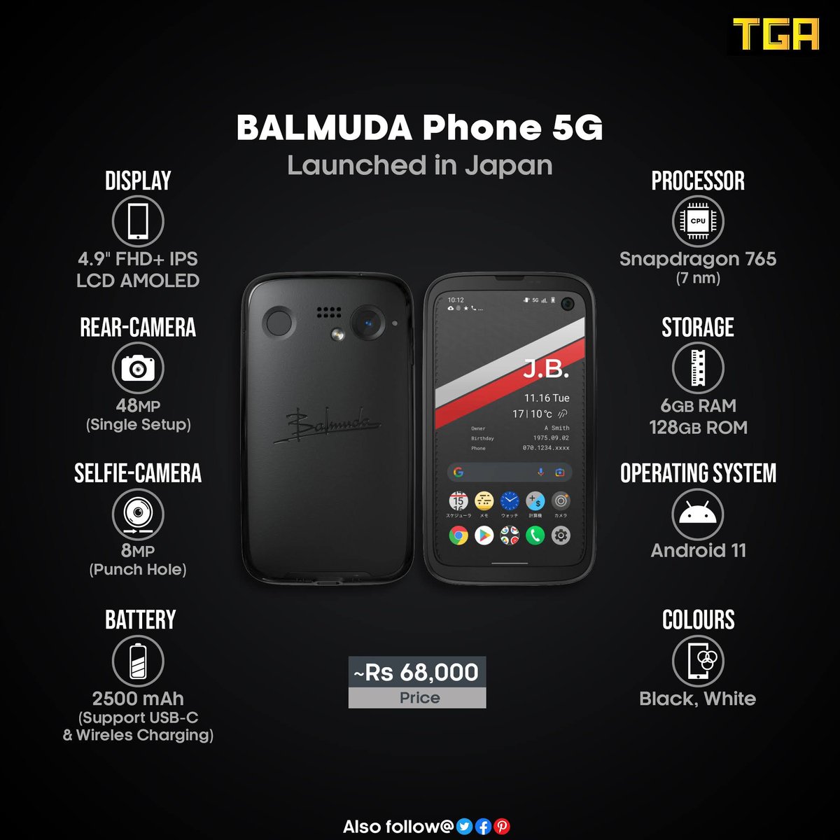 #BALMUDAPhone hashtag on Twitter