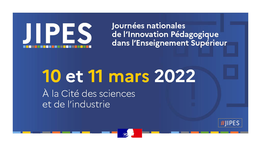 Ministère Enseignement supérieur et Recherche (@sup_recherche) on Twitter photo 📢 Les Journées nationales de l'#Innovation pédagogique dans l'Enseignement supérieur
➡️ Vous souhaitez impulser et soutenir l'#innovationpédagogique dans le sup ? 👍
📆 Réservez les 10 et 11 mars prochains !
📍 Les #JIPES reviennent à la <a href="/citedessciences/">Cité des sciences et de l'industrie</a> 📢 Les Journées nationales de l'#Innovation pédagogique dans l'Enseignement supérieur
➡️ Vous souhaitez impulser et soutenir l'#innovationpédagogique dans le sup ? 👍
📆 Réservez les 10 et 11 mars prochains !
📍 Les #JIPES reviennent à la <a href="/citedessciences/">Cité des sciences et de l'industrie</a>