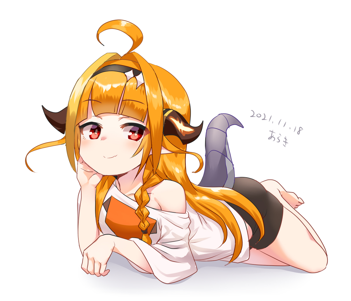 桐生ココ 「不定期ロリ会長

 #みかじ絵 」|あらき＠(　ﾟ∀ﾟ)。彡゜のイラスト