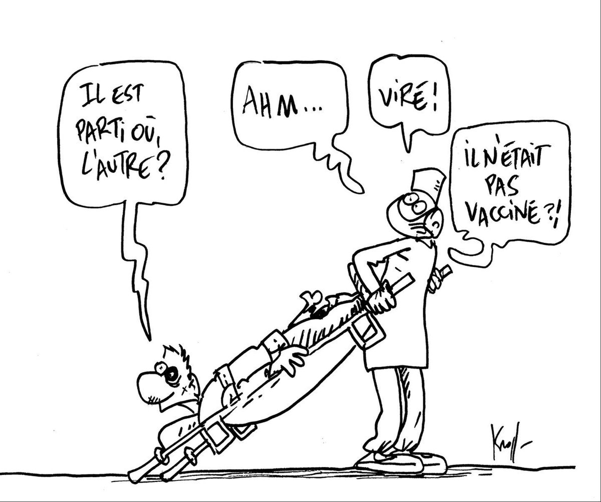 pierrekroll's tweet photo. #vaccins #covid19 #personnelsoignant #chômage #non-vacciné https://t.co/9P6MelT07j
