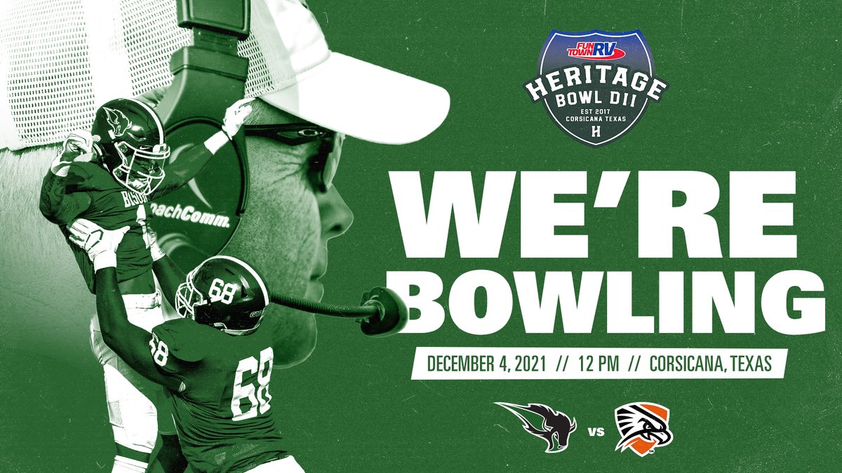 For the first time in school history, WE'RE BOWLING.

See ya'll in Texas!

Full Release Here ➡️ t.ly/yhuc