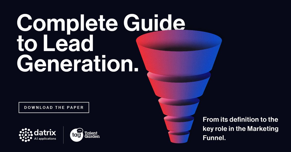 Lead Generation: How Much Do You Know?
Find out what #LeadGeneration is and how it is divided into different phases, the differences between the B2B and B2C market and how a #marketing funnel is structured.

ecs.page.link/UQekr