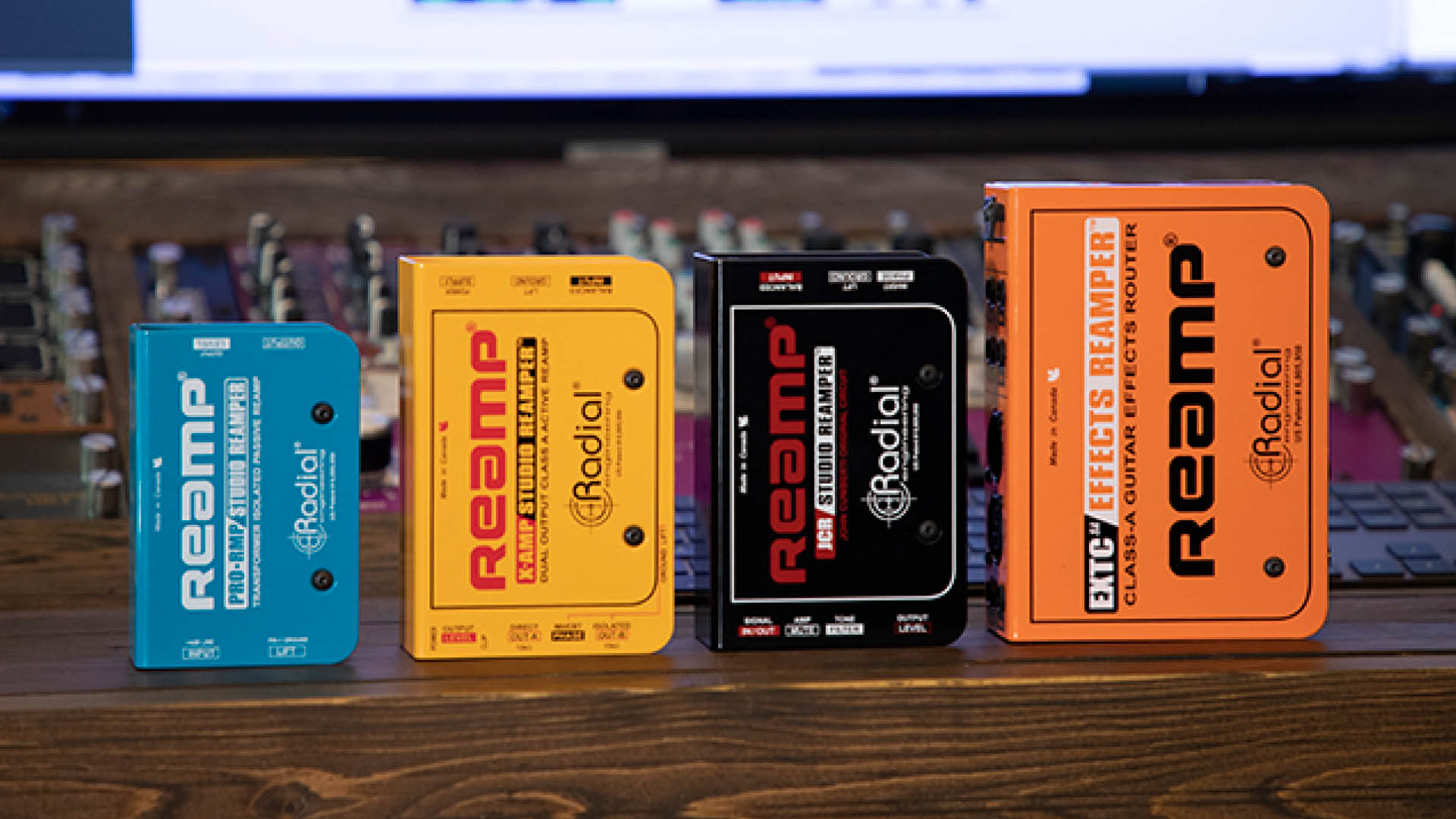 Radial Reamp / PRO RMP リアンプボックス（Radial Reamp 精し X