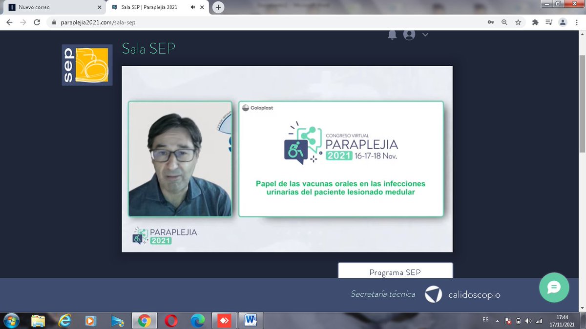 aspaym_madrid's tweet photo. Durante los días 16, 17 y 18 de noviembre se está celebrando el congreso virtual de la @SepSpinalcord

Varios profesionales de la @flm_medular y ASPAYM Madrid estamos siguiendo el congreso para actualizar nuestros conocimientos.

#lesionmedular 
#sep
#aselme https://t.co/tMUA3lzvbo
