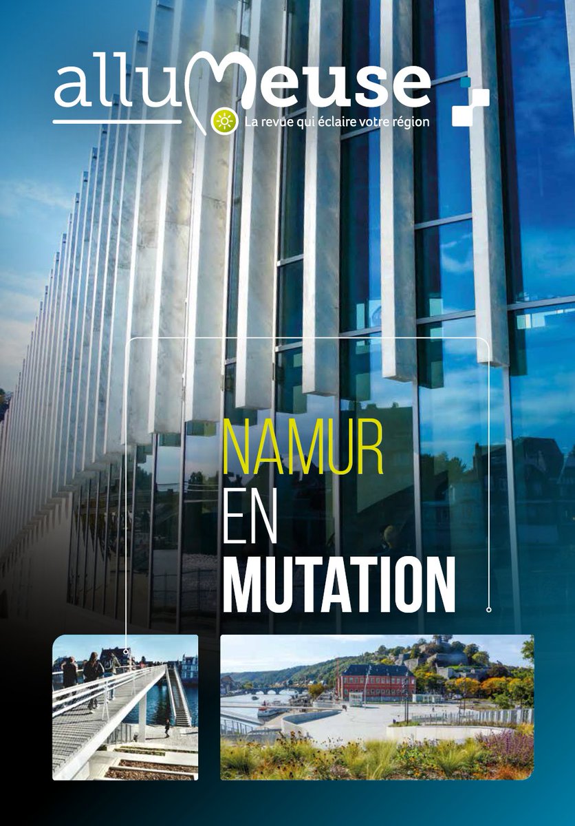 #Namurenmutation  Le NID ouvert au public dès ce 18 novembre. Namur au passé/présent/futur... Quelles villes pour demain ? Ici, on joue, on réfléchit, on s'inspire... alluMeuse consacre 20 pages au Grognon devenu Confluence. Historique ! revue-allumeuse.be/ou-nous-trouve…