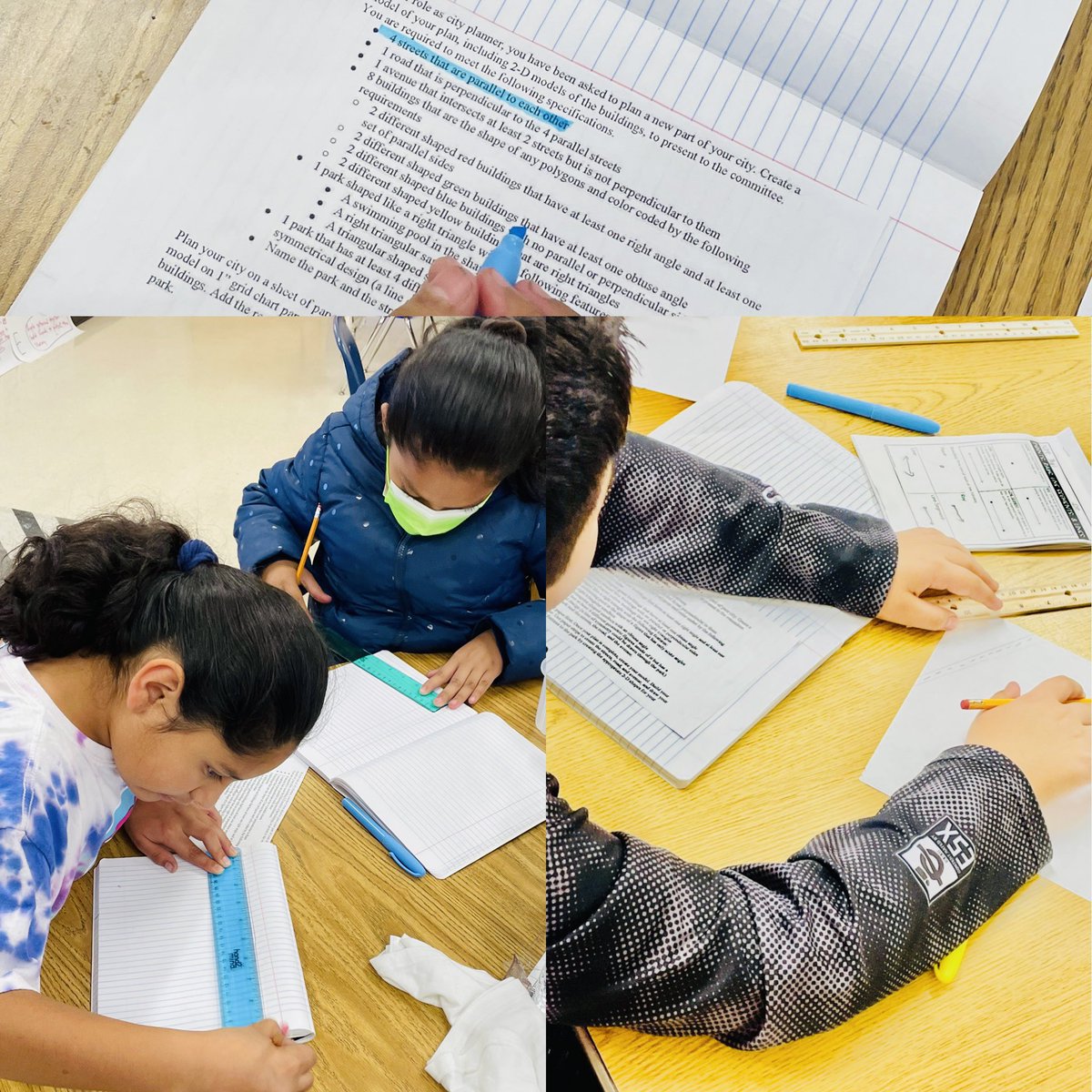 MrsParsons18's tweet photo. We started our GEOMETRY TOWN projects today! Students have to follow geometry specific guidelines to make a plan of what their town will look like! Can’t wait to see what these little architects come up with! 
#MonaviewMoments 🦁 #MonaviewOnTheMap 🗺 https://t.co/dSLjcQWddc