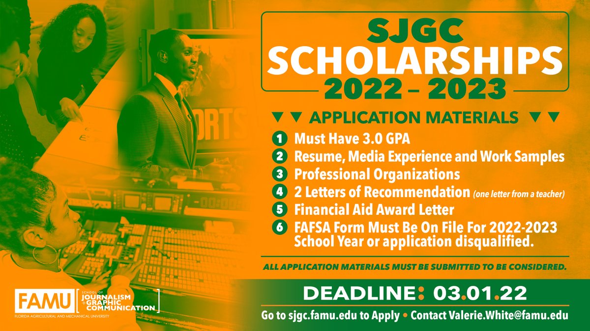 FAMU School of Journalism & Graphic Communication tweet media